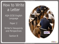 AQA GCSE English Language - Writing a Letter
